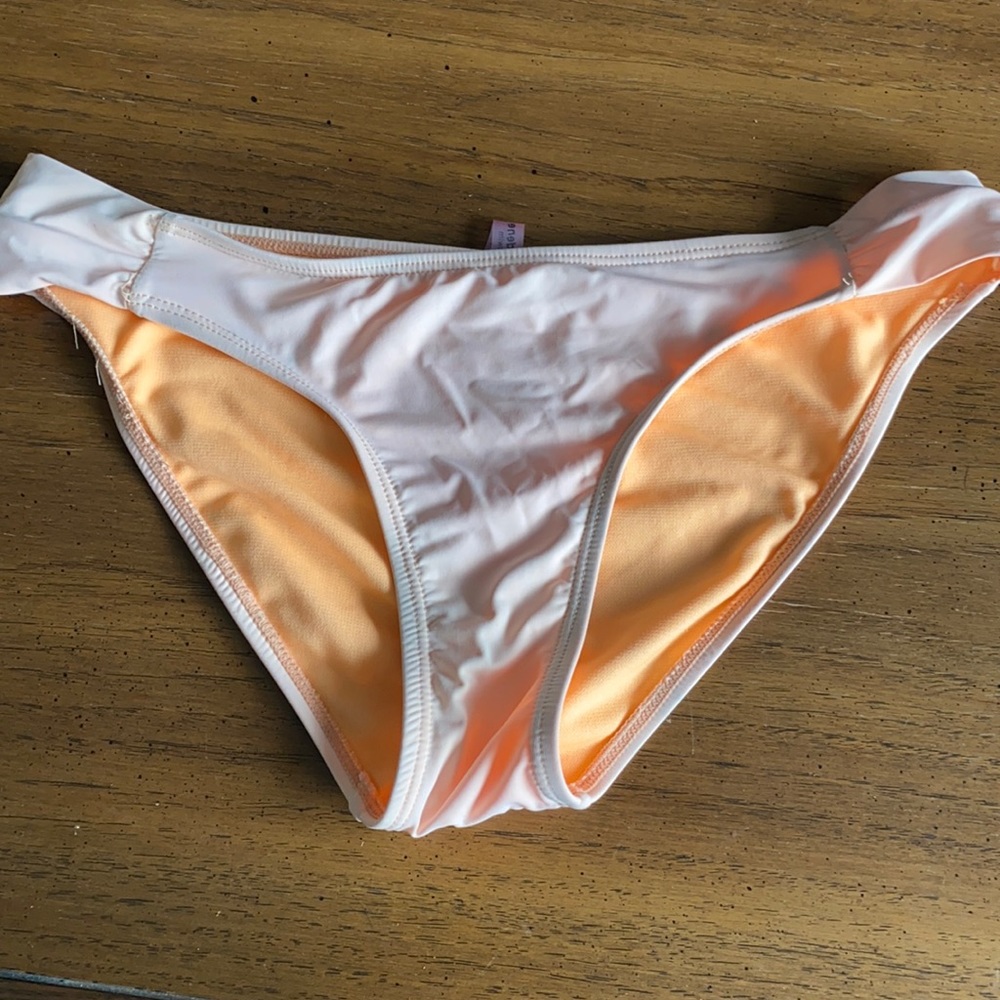 Orange bikini bottoms
